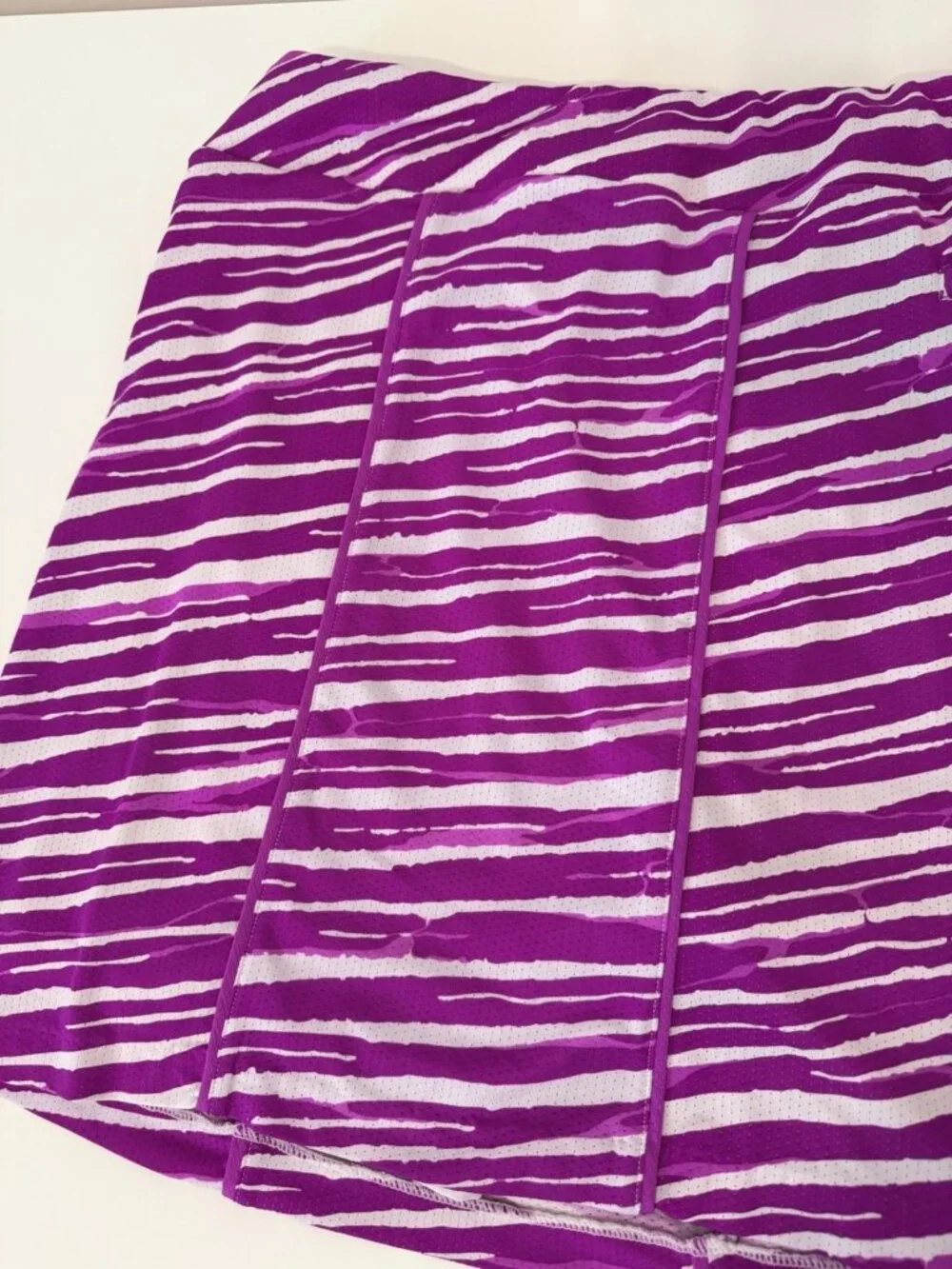 TAIL Purple Tiger Print Tennis Golf Pickleball Activewear Skort Sz XL Beach